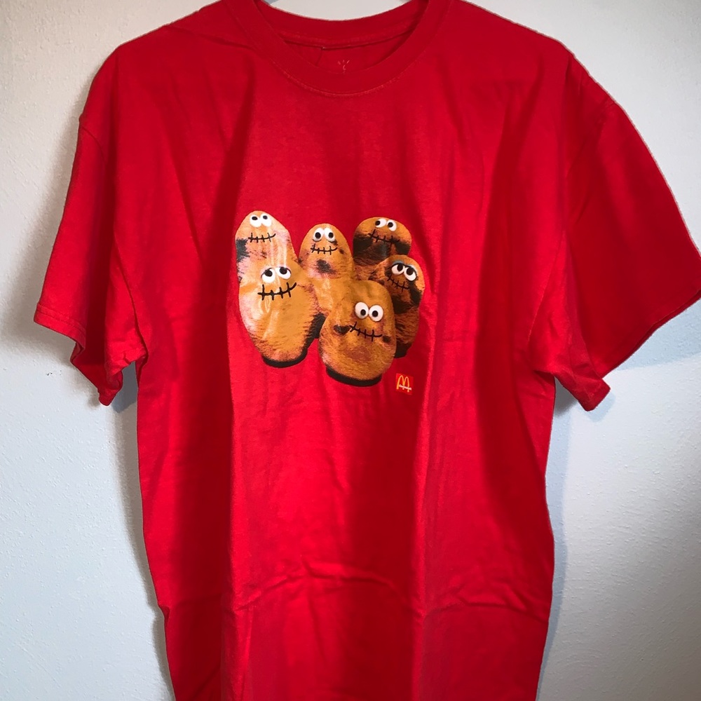 Red Travis Scott x Cactus Jack Tee (Size L)